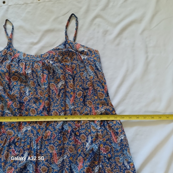 Knox Rose Women Size XL Multicolor Floral Maxi Dress - Picture 10 of 14